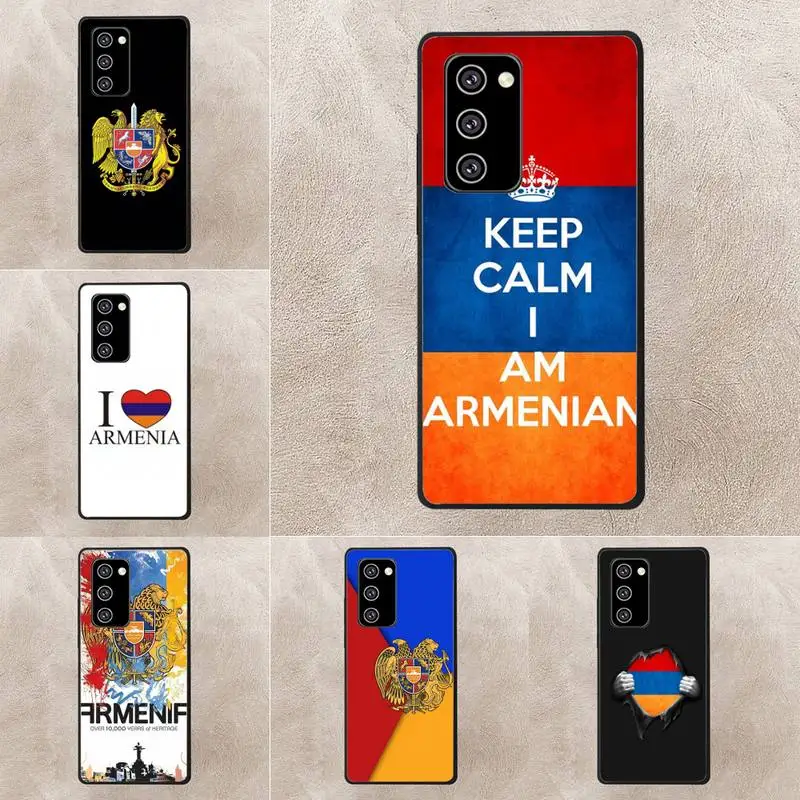 

Armenia Armenians Flag Phone Case For Oppo Reno Realme C3 6Pro Cover For Vivo Y91C Y17 Y19 Funda Capa