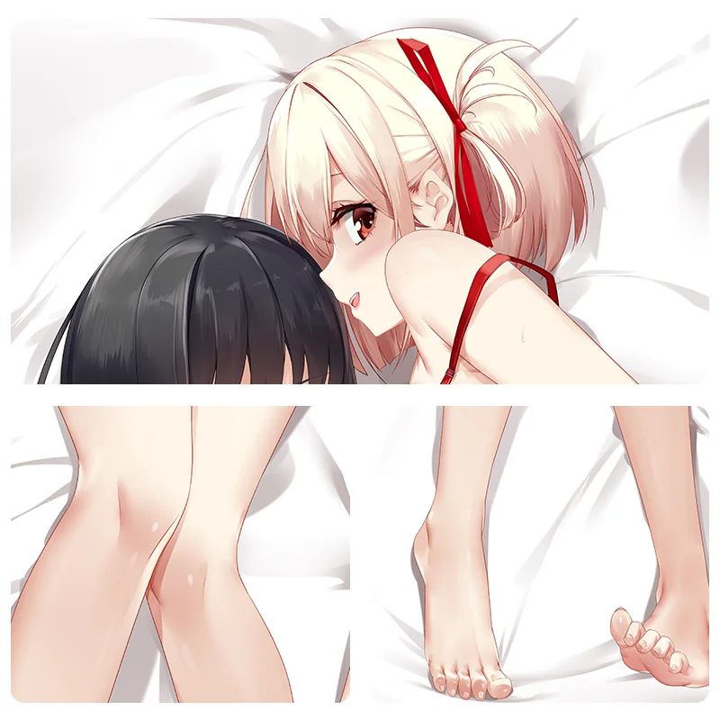 Аниме Lycoris Recoil Takina Inoue Chisato nishikipad Dakimakura Cosplay 2 способа бегущая подушка для тела