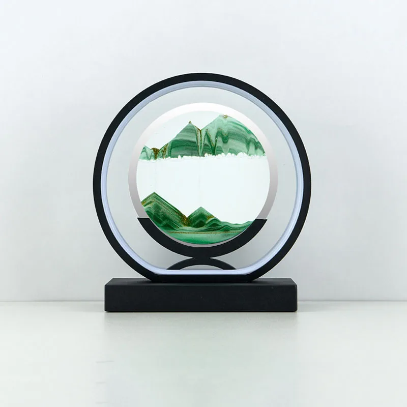 Светодиодная 3-цветная настольная лампа с подставкой