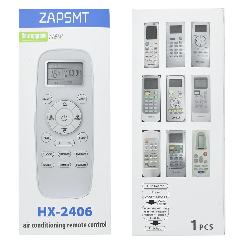 Универсальный телефон с дистанционным управлением для кондиционера Hisense Kelon