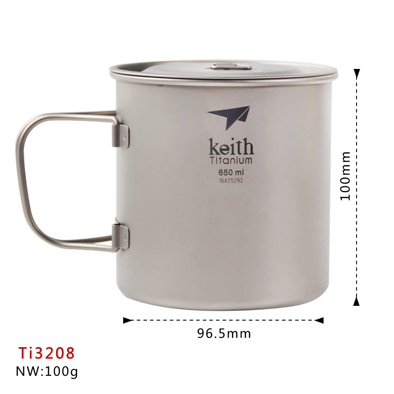 Кит Титан Кубок Складная ручка кружка для воды походная дорожная бутылка