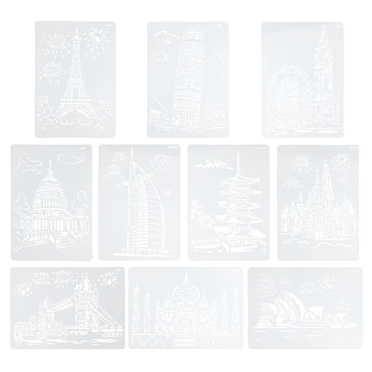 

Templates Stencil Painting Stencilstemplate Series Drafting Reusable Furniture House Drawing Building Diysprayengineering