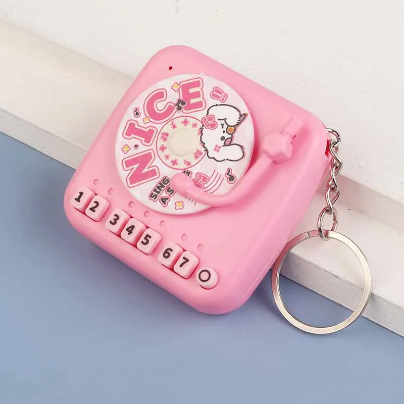 Новинка мини-граммофон ручной музыкальный электронный пианино со звуком детская