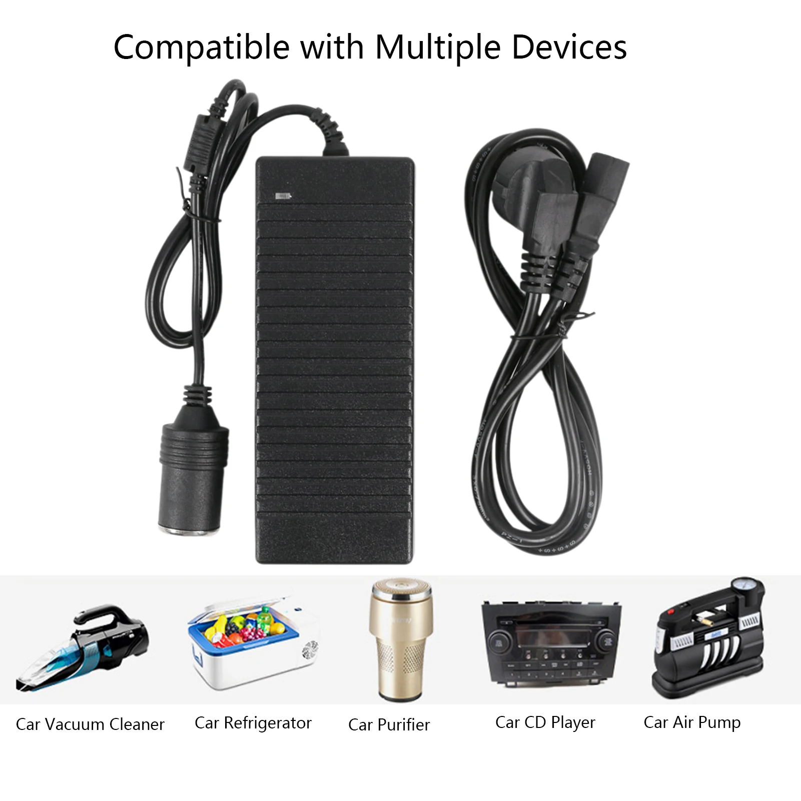 

Power Inverter AC 110-220V To DC 12V 6A 8A 10A Adapter Car Cigarett-e Lighter Converter For Car Air Pump Car Vacuum Cleaners