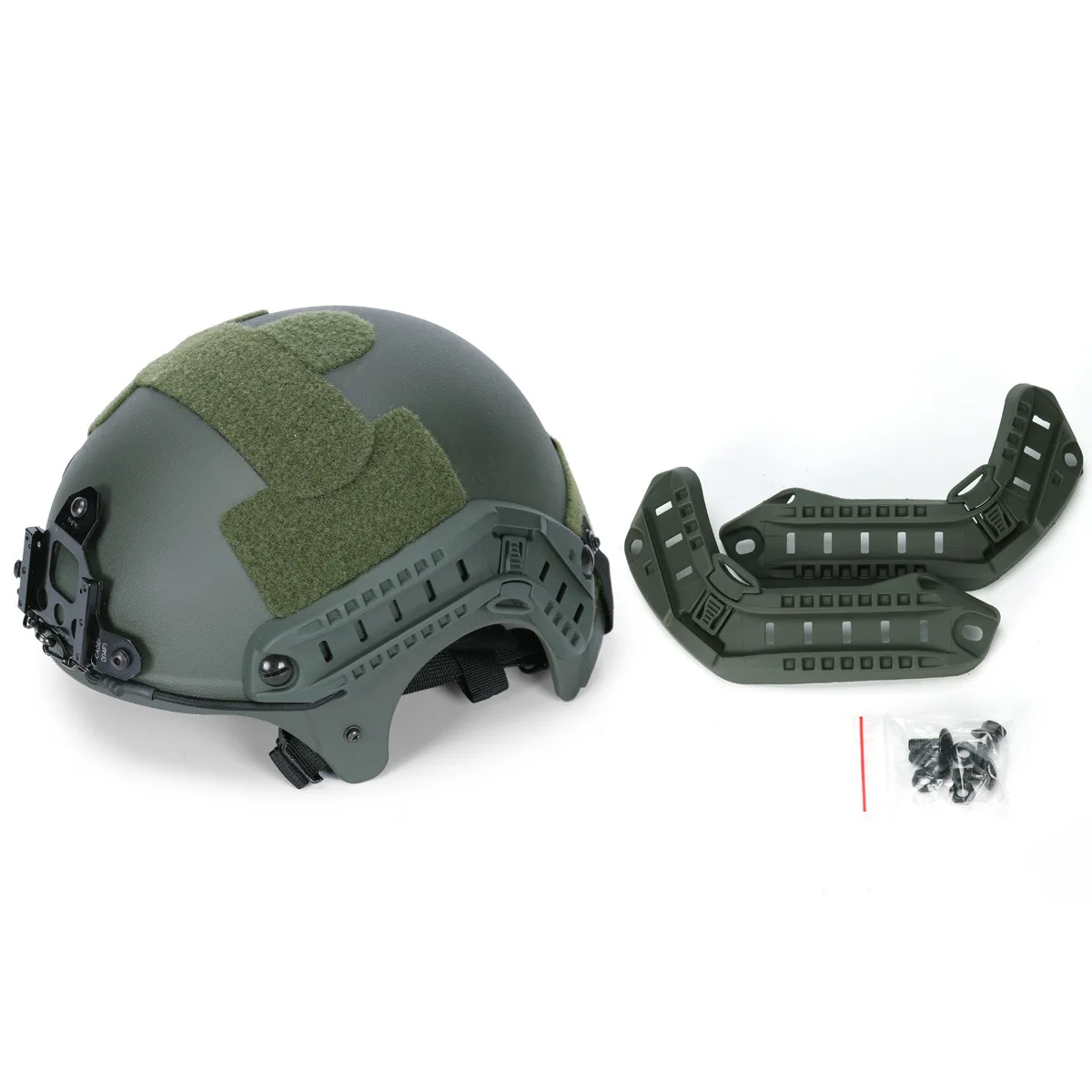 

Tactical Gear FAST Helmet Accessory ACH-MICH ARC Helmet Guide Rail Mount Adapter Airsoft Paintball Safety Side Rail