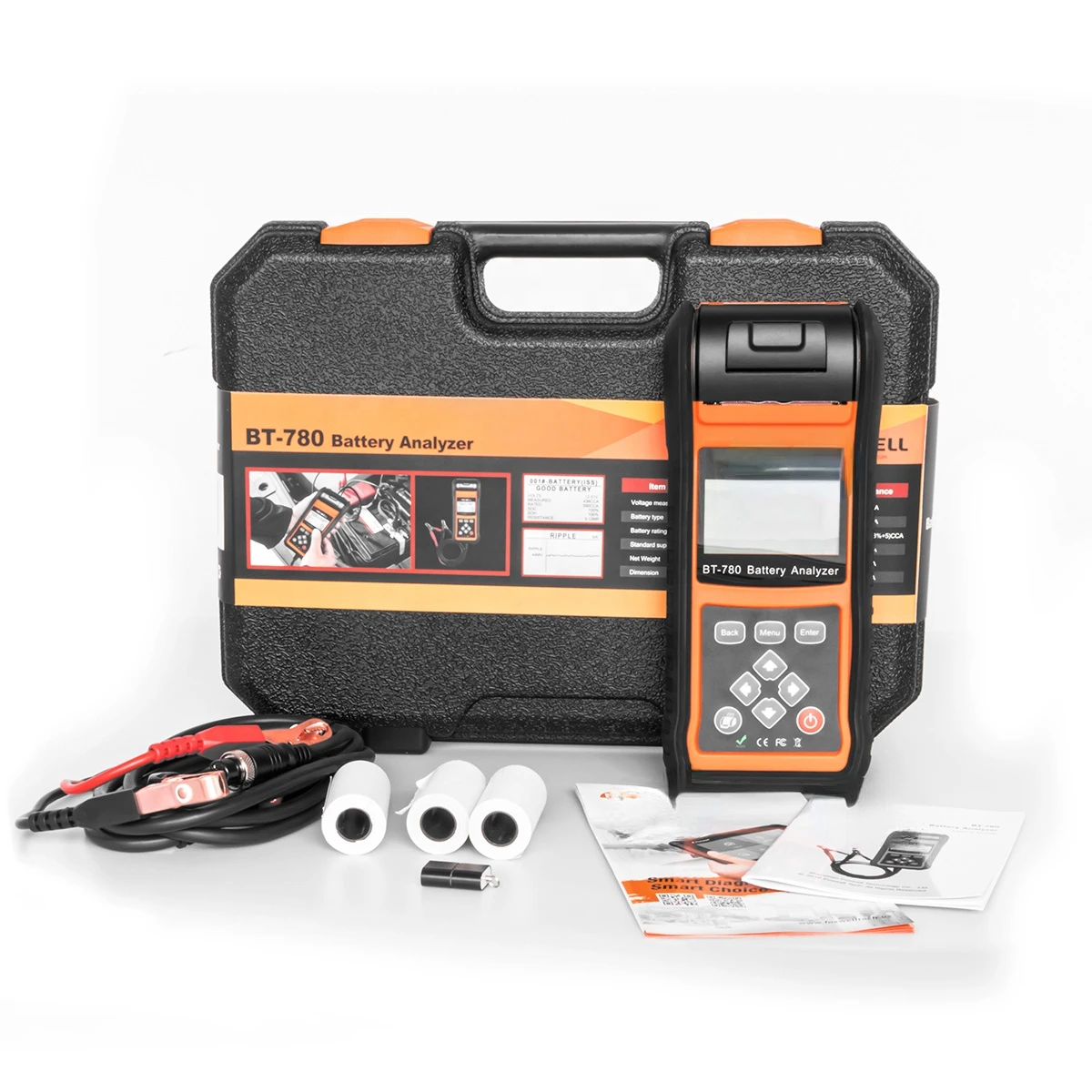 

Universal Car Battery Test Type 12V 24V Universal Battery Tester Analyzer with Printer