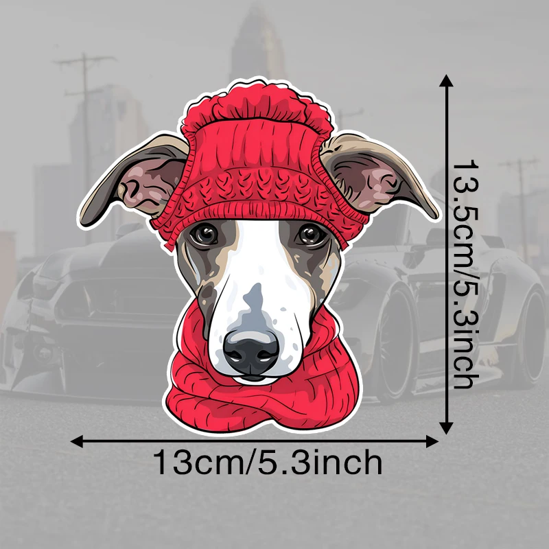 DK99 # милые наклейки на бампер автомобиля Greyhound модные корпус виниловые креативные