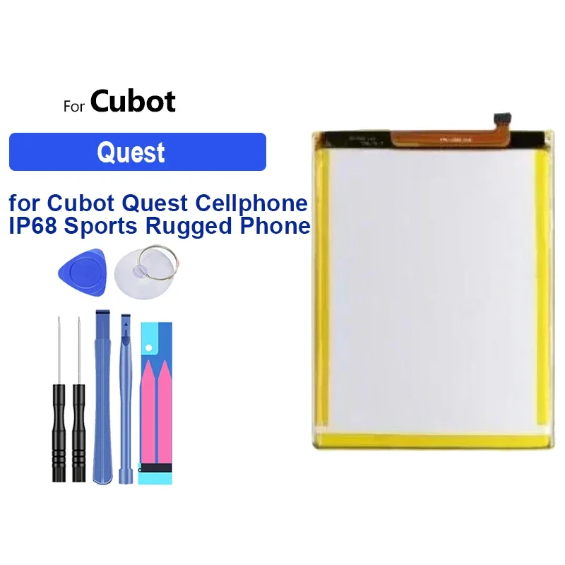 Фото Сменный аккумулятор для мобильного телефона Cubot Quest Lite, IP68, спортивный прочный телефон Helio P22, восьмиядерный процессор 5,5 дюйма №5