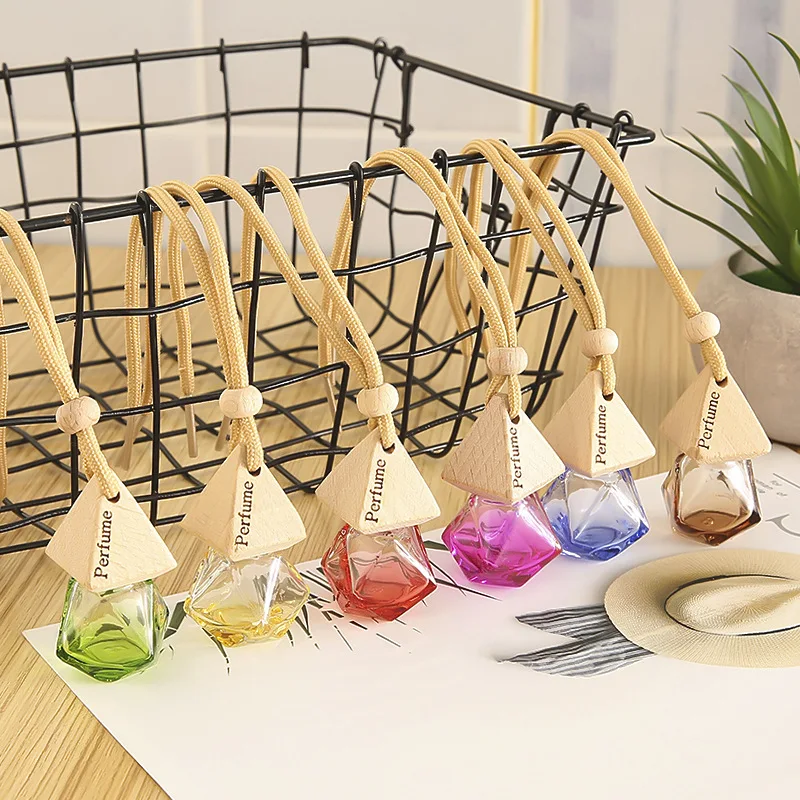 

10/30/50 шт. 8 мл мини бутылочка для духов пустая стеклянная бутылочка для духов с эфирным маслом многоразовые бутылочки Автомобильная подвеска персональный подарок