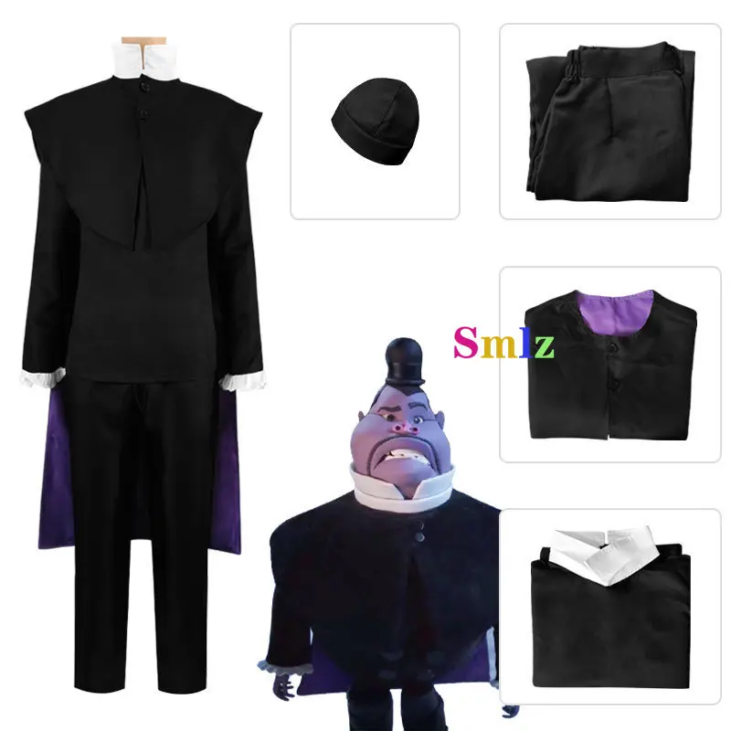 

Wendell Cosplay Anime Wild Costume Men Cloak Vest Shirt Pants Hat Full Set Hallloween Party Perform Clothes