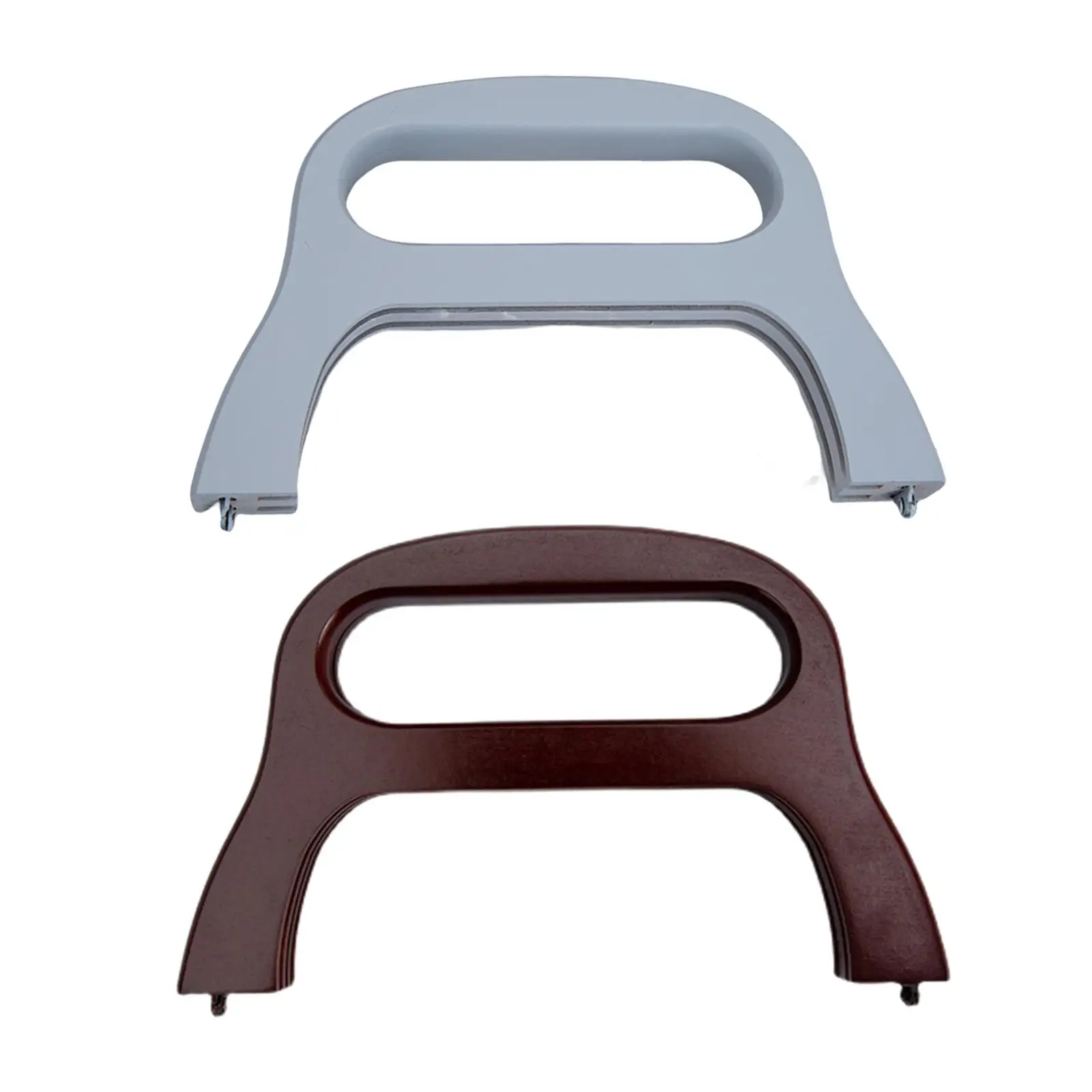 

Durable Wood Purse Handle Replacement Straps Handcrafted Easy Use DIY Crafts Handbag Bag Handle for Handmade Bag Handbag Tote