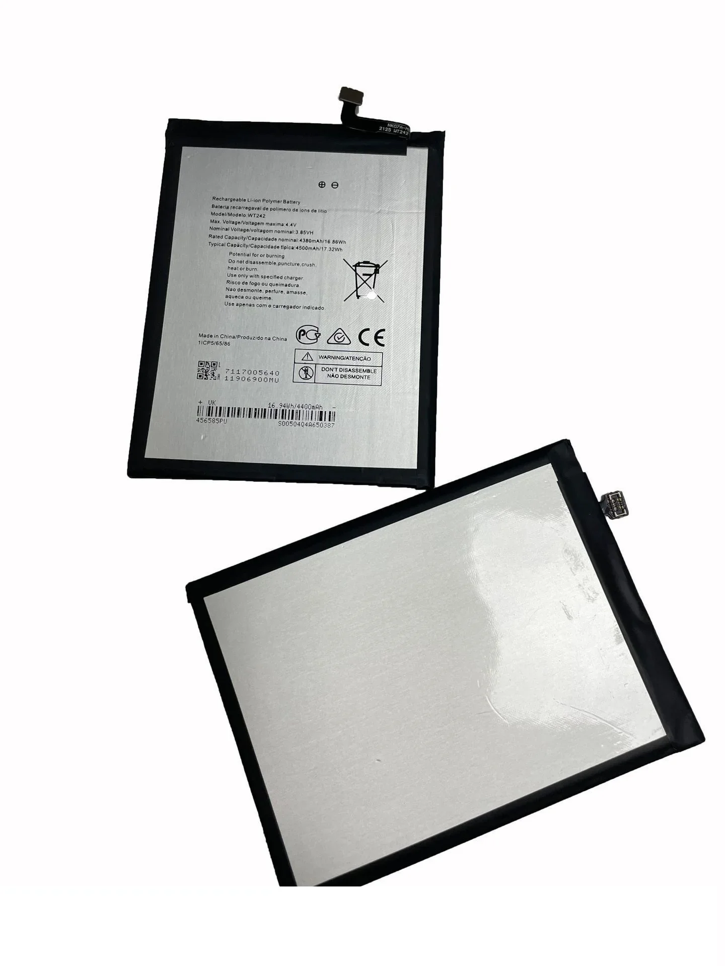 Новый аккумулятор WT242 емкостью 4500 мАч для Nokia 2 4 TA-1274 TA-1275 TA-1270 TA-1277 аккумуляторы