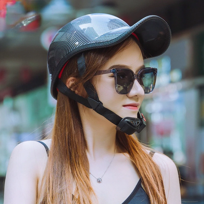 

Motorcycle Helmet Bike Bicycle Baseball Cap Helmet Half Helmet Cycling helmet For Men Women Adults Bicycle equipment 2022