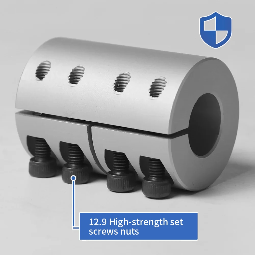Жесткая Соединительная муфта вала CHJl D32 L45 алюминиевый соединитель для шагового