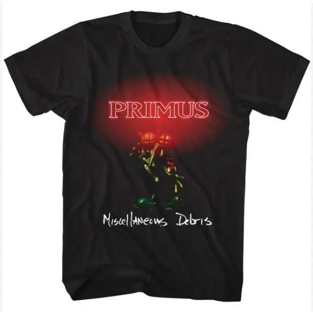 Фото Футболка Primus Band, Винтажная футболка, лучшая графика, футболка FAN GIF, Новинка №1