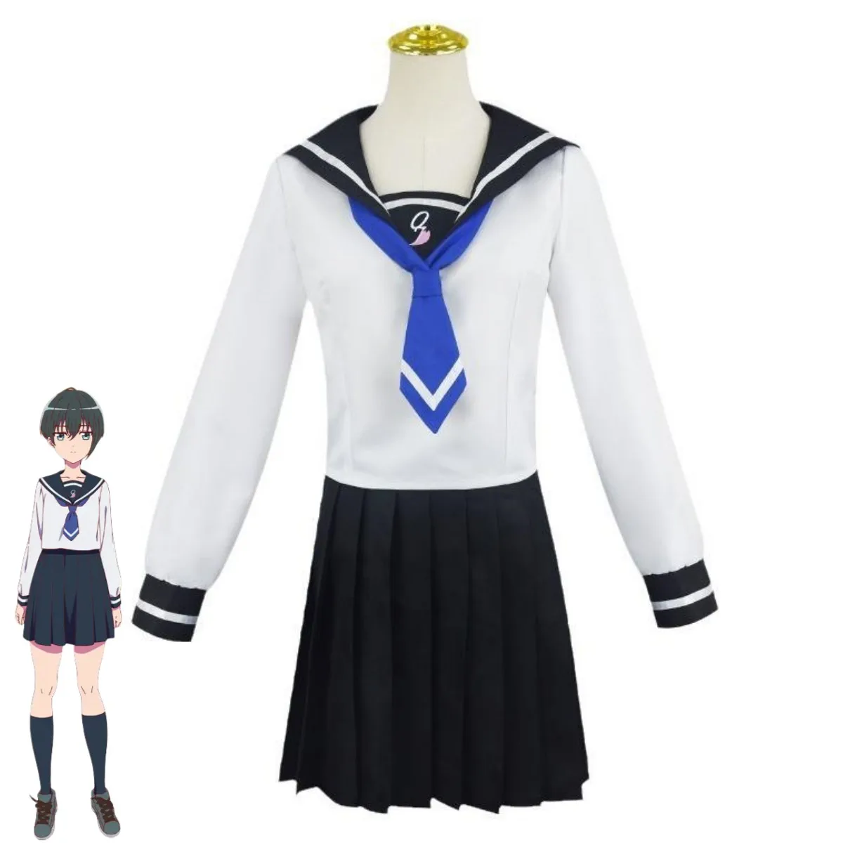 Новинка 2024 аниме Narenare -Cheer для вас!-костюм косплея мисоры канаты японская форма JK
