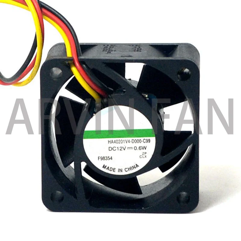 HA40201V4-D000-C99 4020 40 мм 12 В 0,6 Вт охлаждающий вентилятор 40*40*20 мм