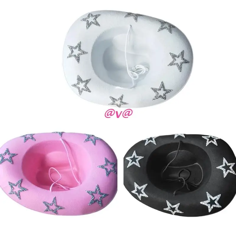 

Шапки для вечеринок для взрослых, смешной ковбойский костюм, шапка для взрослых и женщин, шапка-коровка, костюм ковбоя, голографическая шапк...