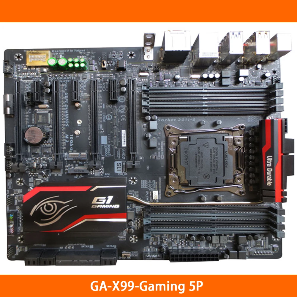 

Оригинальная десктопная материнская плата для Gigabyte GA-X99-Gaming 5P LGA2011-V3 PCI-E 3,0 DDR4 64 ГБ полностью протестирована
