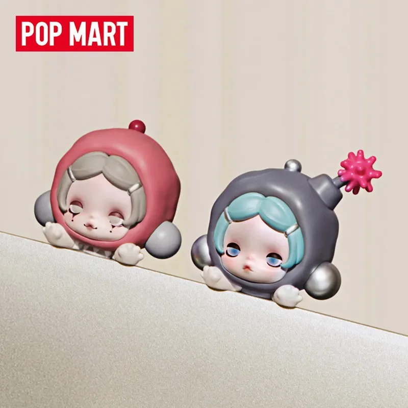 Фото POP MART POP ATTACH SKULLPANDA Off Mode Series: Мини-фигурки в закрытой упаковке (оригинальные), игрушки-сюрпризы, украшения для дома №3
