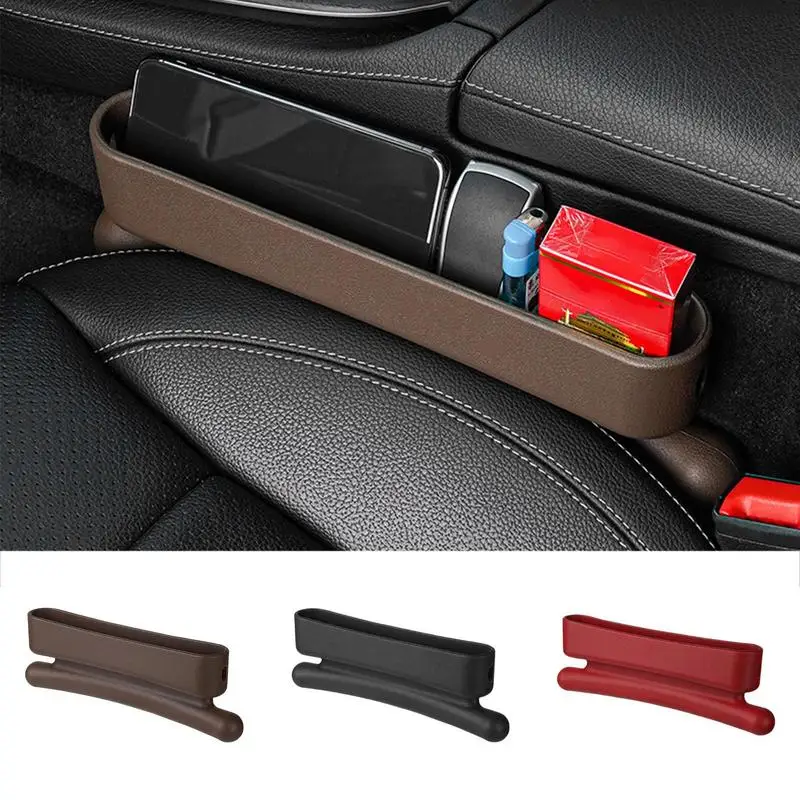 

Car Crevice Organizer Multipurpose Side Pocket Storage Box Portable Car Seat Gap Filler Universal Car Console Auto Accessories