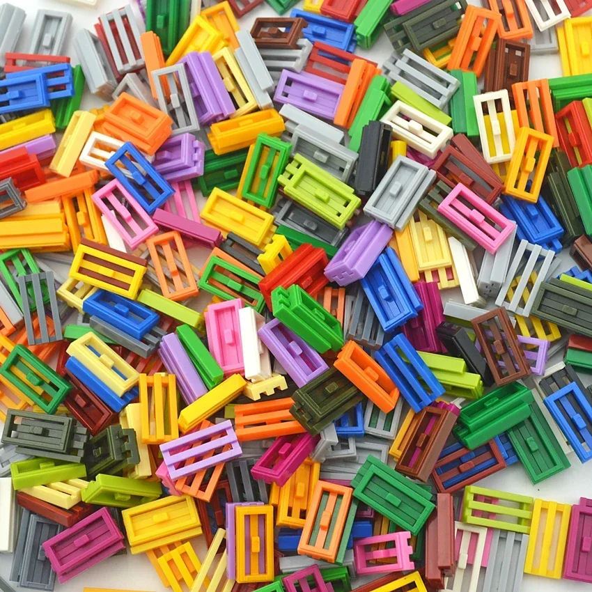 Детские игрушки Кубики MOC 150 шт. радиатор решетка радиатора 1X2 сделай сам