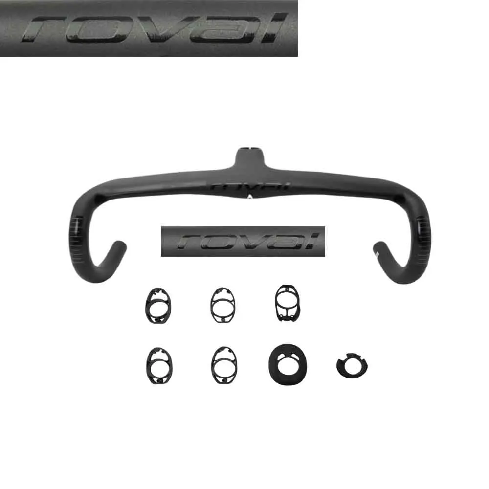 Карбоновый дорожный руль внутренний трос велосипед из углеродного волокна