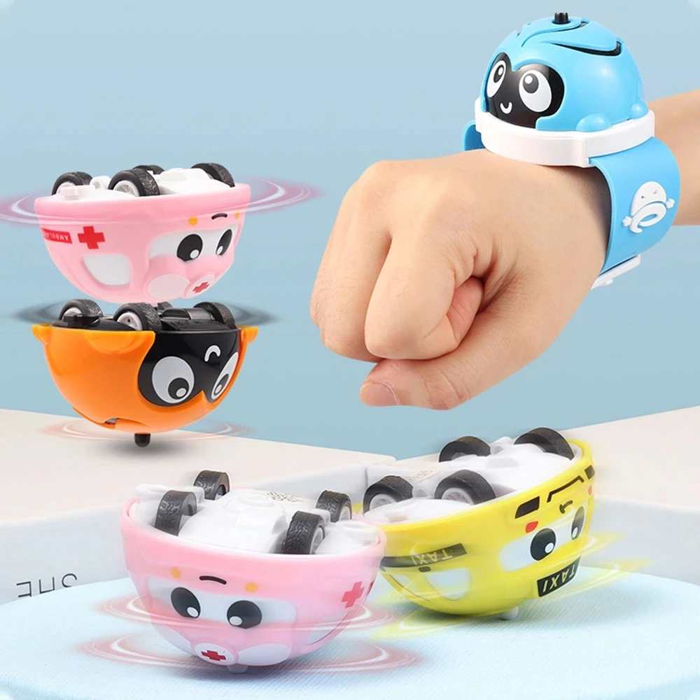 

Gyroscope Spinning Top Toy for Boys Gyro Pull Back Inertial Car Cool Watch Interactive Cartoon Birthday Gift Toys for Children