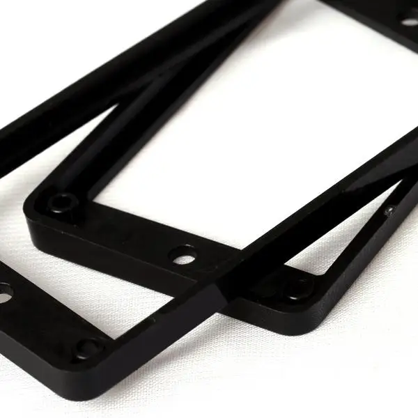 Набор из 2 кольц звукоснимателей хамбакера черная рамка для электрогитары LP