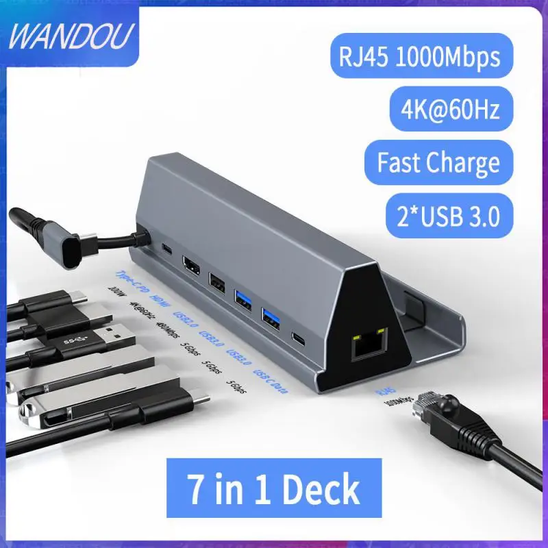 

Док-станция для ноутбука, из алюминиевого сплава, 4K 60 Гц