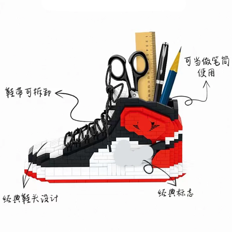 

Конструктор обуви собранная обувная Баскетбольная обувь модель девочка мальчик серия украшения модель подарок игрушки