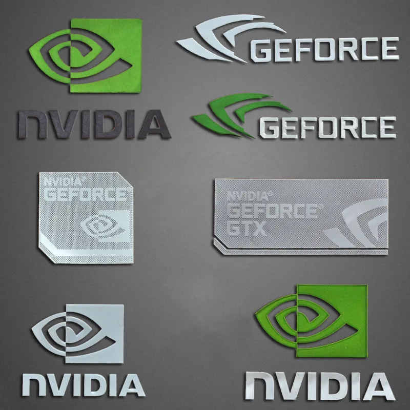 Специальная металлическая наклейка с логотипом NVIDIA GeForce GTX RTX для ноутбука, планшета, настольного компьютера, цифровой камеры, персонализированное украшение «сделай сам» Специальная металлическая наклейка с логотипом NVIDIA GeForce GTX RTX для ноутбука, планшета, настольного компьютера, цифровой камеры, персонализированное украшение «сделай сам»
