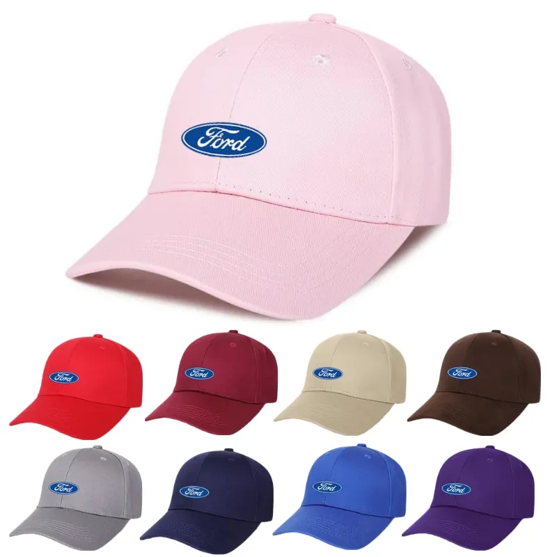Sports Baseball Cap for Ford Snapback Sun Hat Fashion Outdoor Running Travelling Fishing Hip Hop Cotton Embroidered Adjustable |