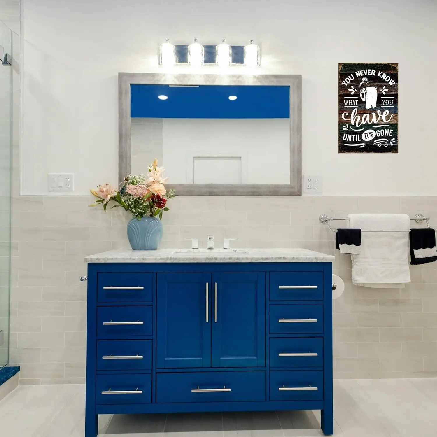 Ретро забавная уборная жестяная вывеска металлический постер для ванной