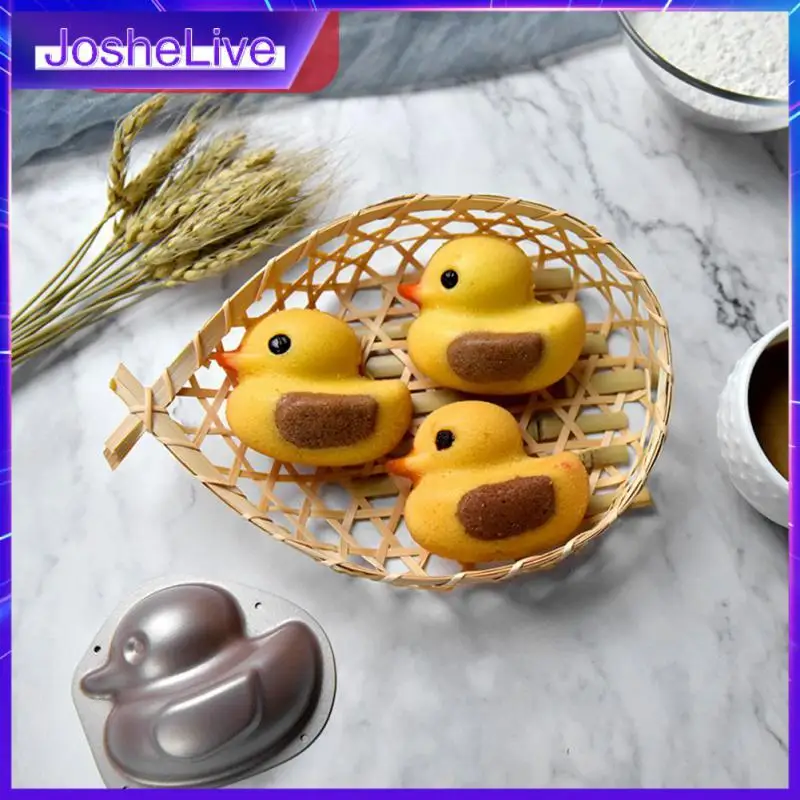 

Little Duck Shape Cake Mold Non Stick Carbon Steel DIY Cake Cookies Mould Baking Tool Fondant Cake Bakeware Kitchen Baking Mold