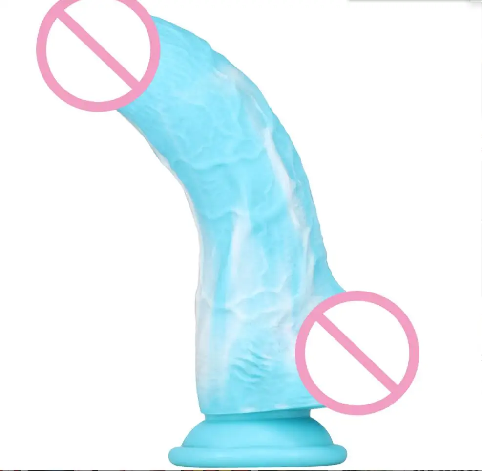 Realistic Dildo Silicone Penis Dong with Suction Cup Skin Feeling for Women Masturbation Anal Sex Toys for Adults S3330