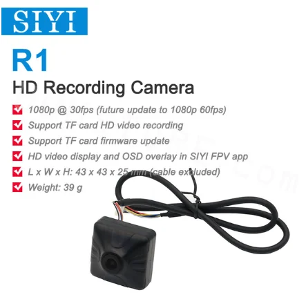 R1 Recording Camera for SIYI MK15 / HM30