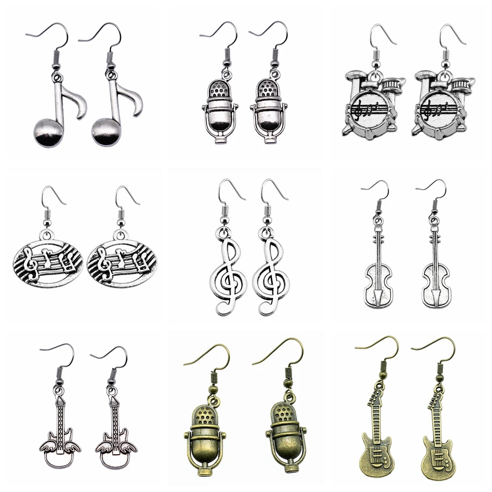 

Женские серьги-пианино для музыкальных инструментов