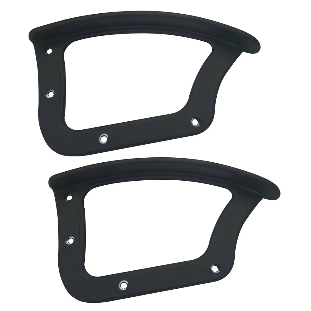 

2 Pcs Arm Rest Rings Desk Chair Accessories Rack Plastic Gaming Computer Holder