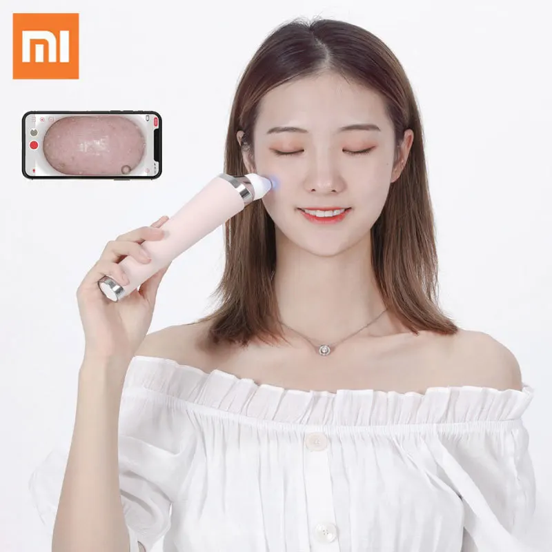 

Xiaomi Meishi Visual Electric Blackhead Remover Vacuum Suction Pore Cleaner Skin Care Facial Pore Beauty Machine For Men Women