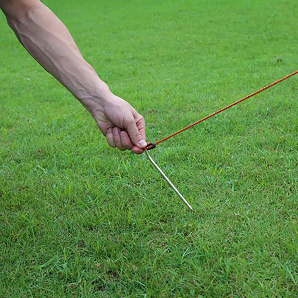 

19Pcs/Set Tent Connecting Ropes Portable Wide Applications Wear-resistant Camping Ropes Adjusters Set