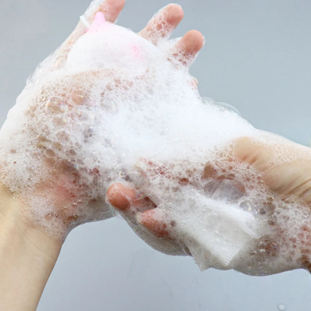 

Очищающее мыло для лица, пенообразователь, сетка для мытья пузырьков, очищающее средство для ванны, аксессуары для ванной комнаты, случайны...