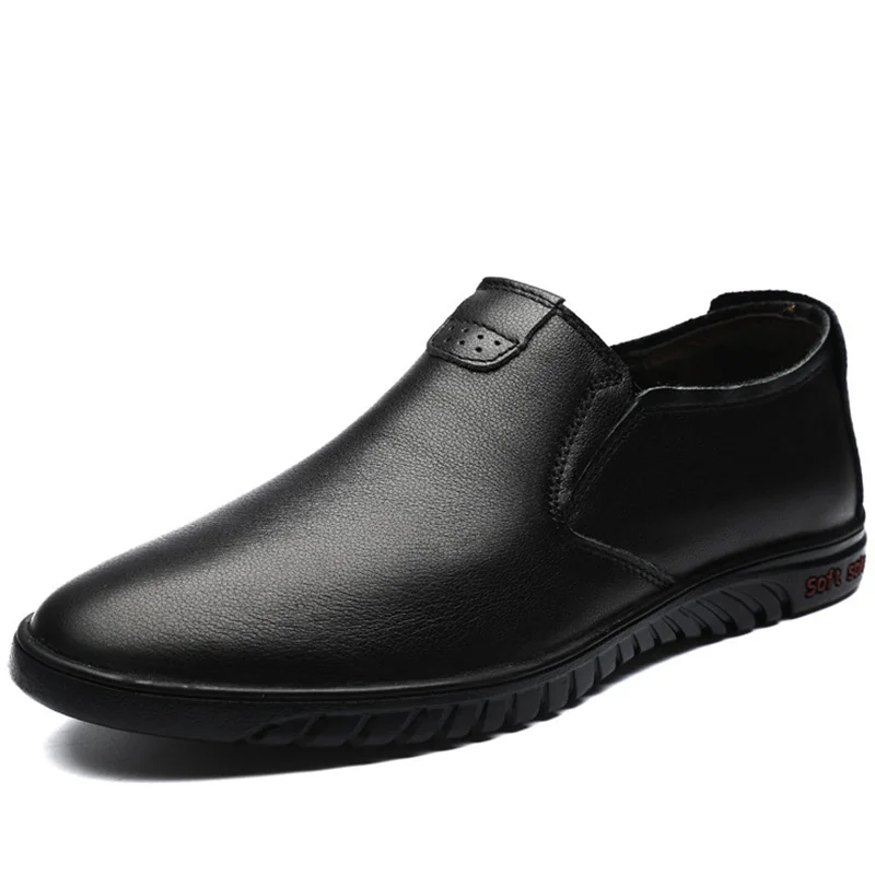 

Men Leather Shoes Moccasins Shoes For Men Slip On Sneakers Men Shoes Breathable Outdoor Loafers Male Handmade Zapatillas Hombre