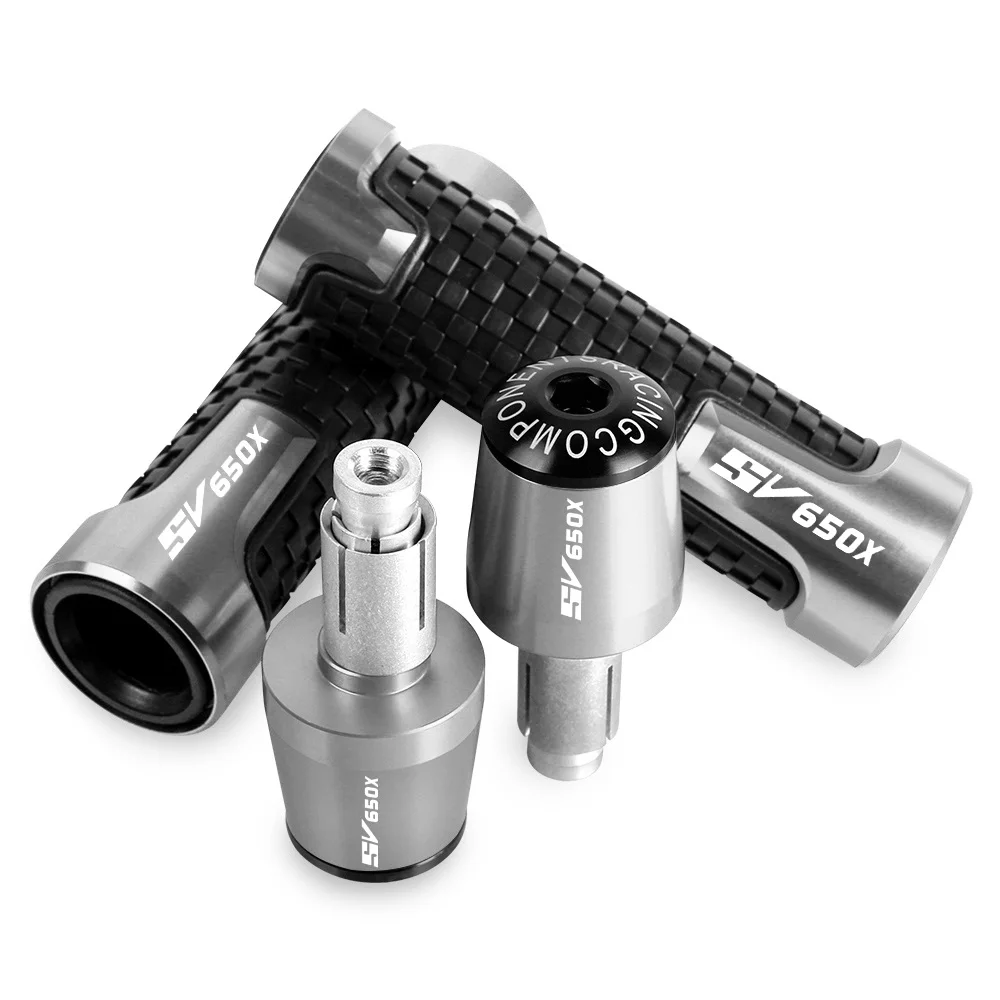 

Противоскользящая ручка 7/8 дюйма, ручки для руля мотоцикла, концевые заглушки для SUZUKI SV650X SV 650 X 2018 2019 2020 2021 2022