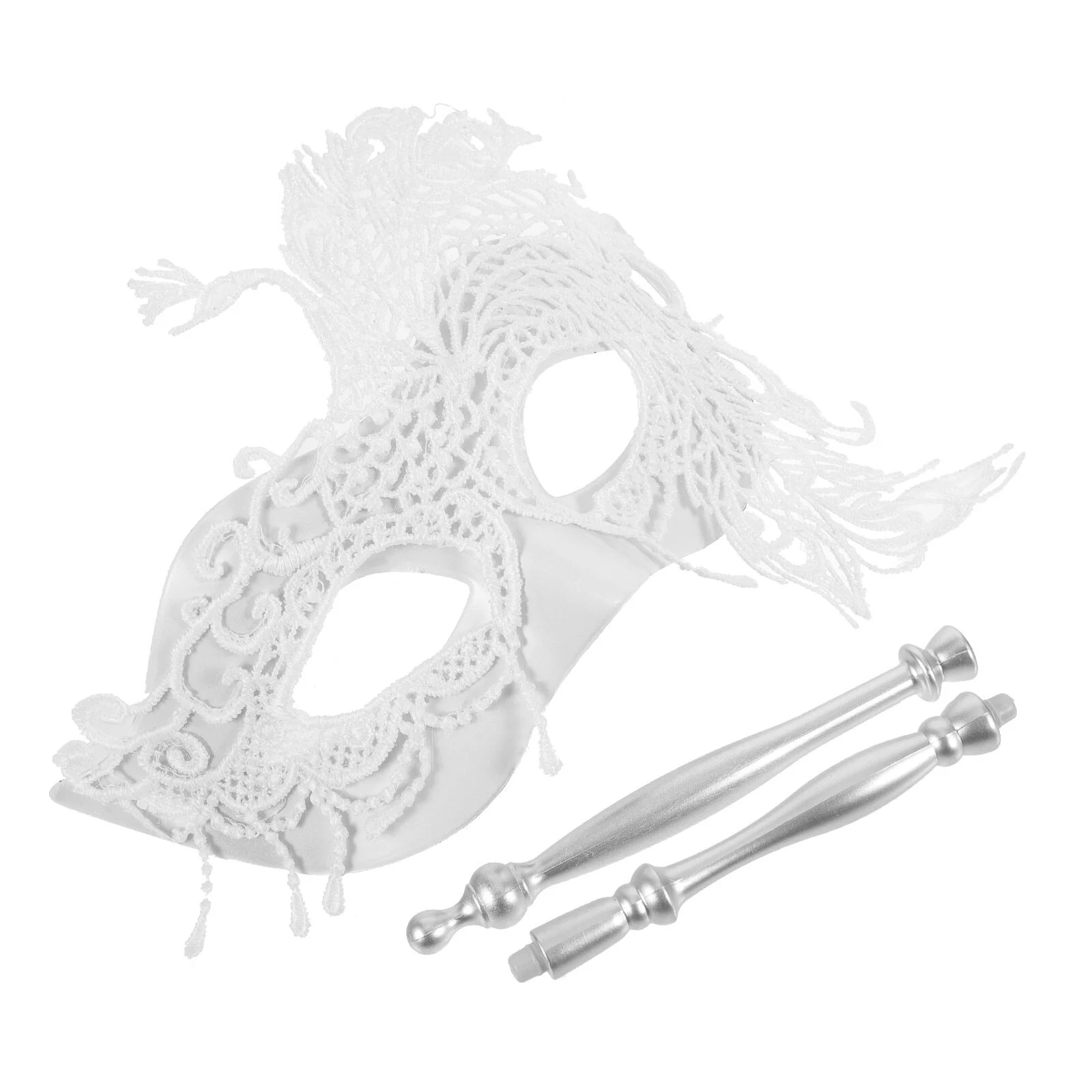 

Lace Hand Mask Fancy Dress Masks Dancing Party Women Prop Mardi Gras Cosplay Costume