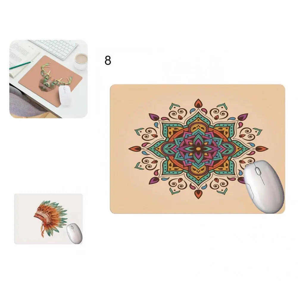 

Mouse Cushion Unique Lightweight Flexible Antler Pattern Table Mouse Mat Cushion for Home Keyboard Pad Keyboard Pad