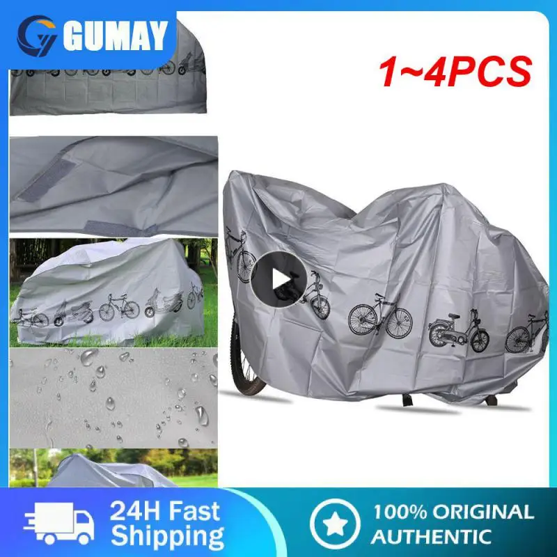 

1~4PCS Outdoor UV Protector MTB Bike Case Motorcycle Covers Tarpaulin Cover Cloth Waterproof Rain Case Tent