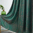 Новинка 2022, искусственная кожа для гостиной, роскошная вилла, Современная занавеска с высоким затенением, оконные драпировки с полосатым рисунком, дверь, спальня