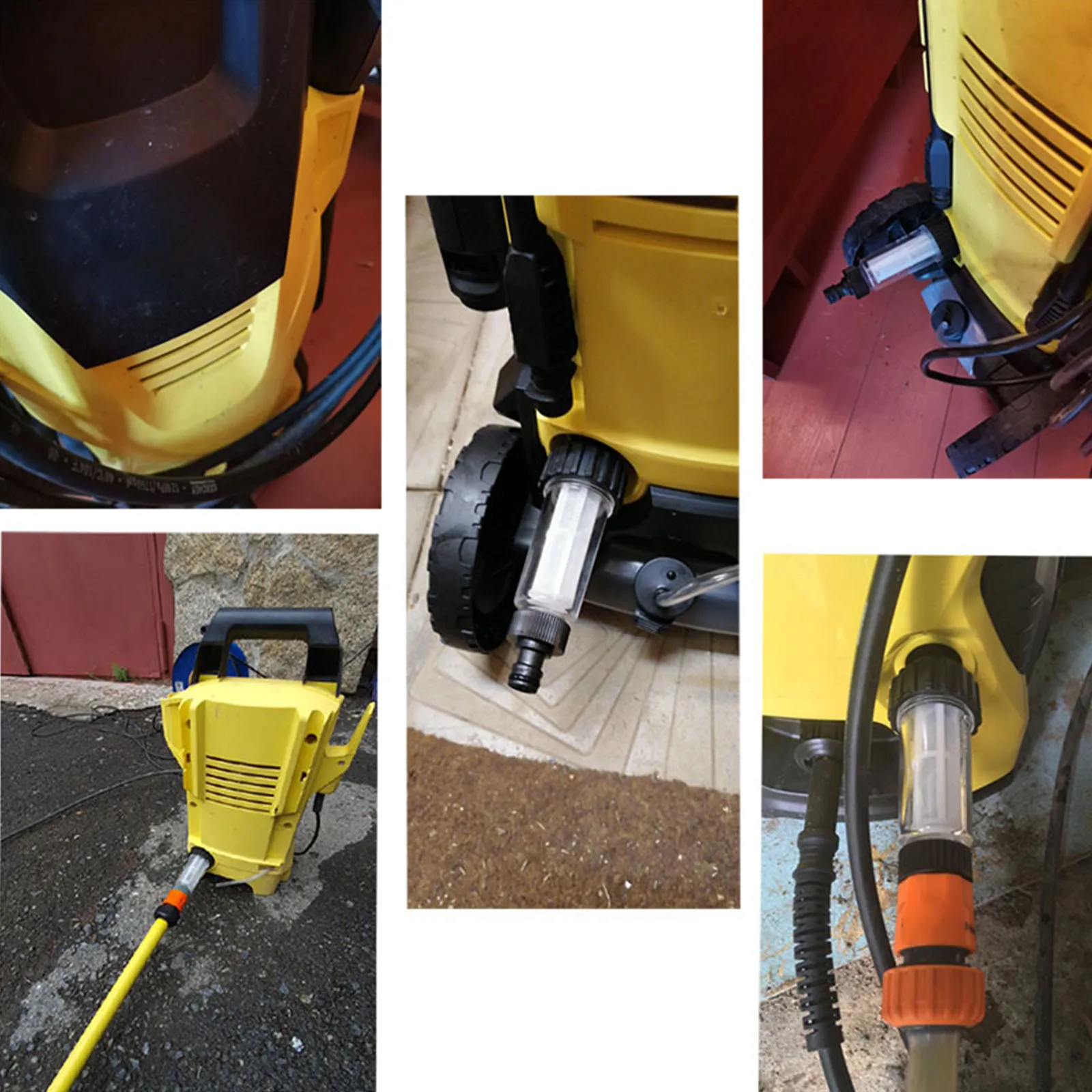 

3 шт., фильтры для мойки высокого давления Karcher K2 K3 K4 K5 K6 K7 G 3/4 дюйма