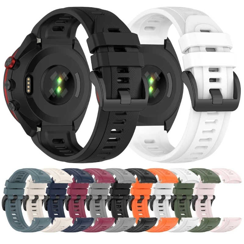 

Smartwatch Silicone Bracelet Replacement Soft Strap Adjustable Wristband for Approach S70 42mm 47mm Quick Release Drop Shipping